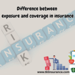 Difference between exposure and coverage in insurance