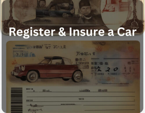 Register & Insure a Car