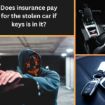 Does insurance pay for the stolen car if key is in it